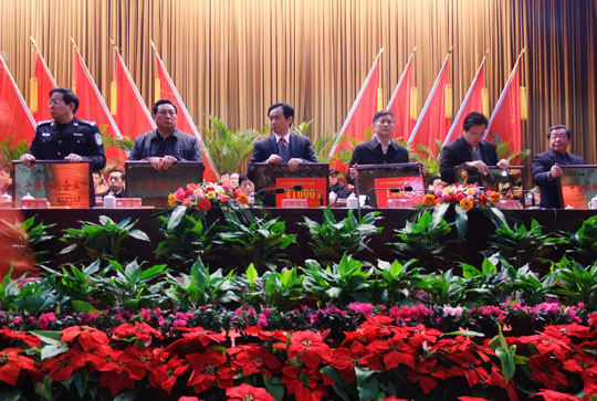 公司獲得樟樹市2011年度“三個文明”建設納稅突出貢獻等多項殊榮